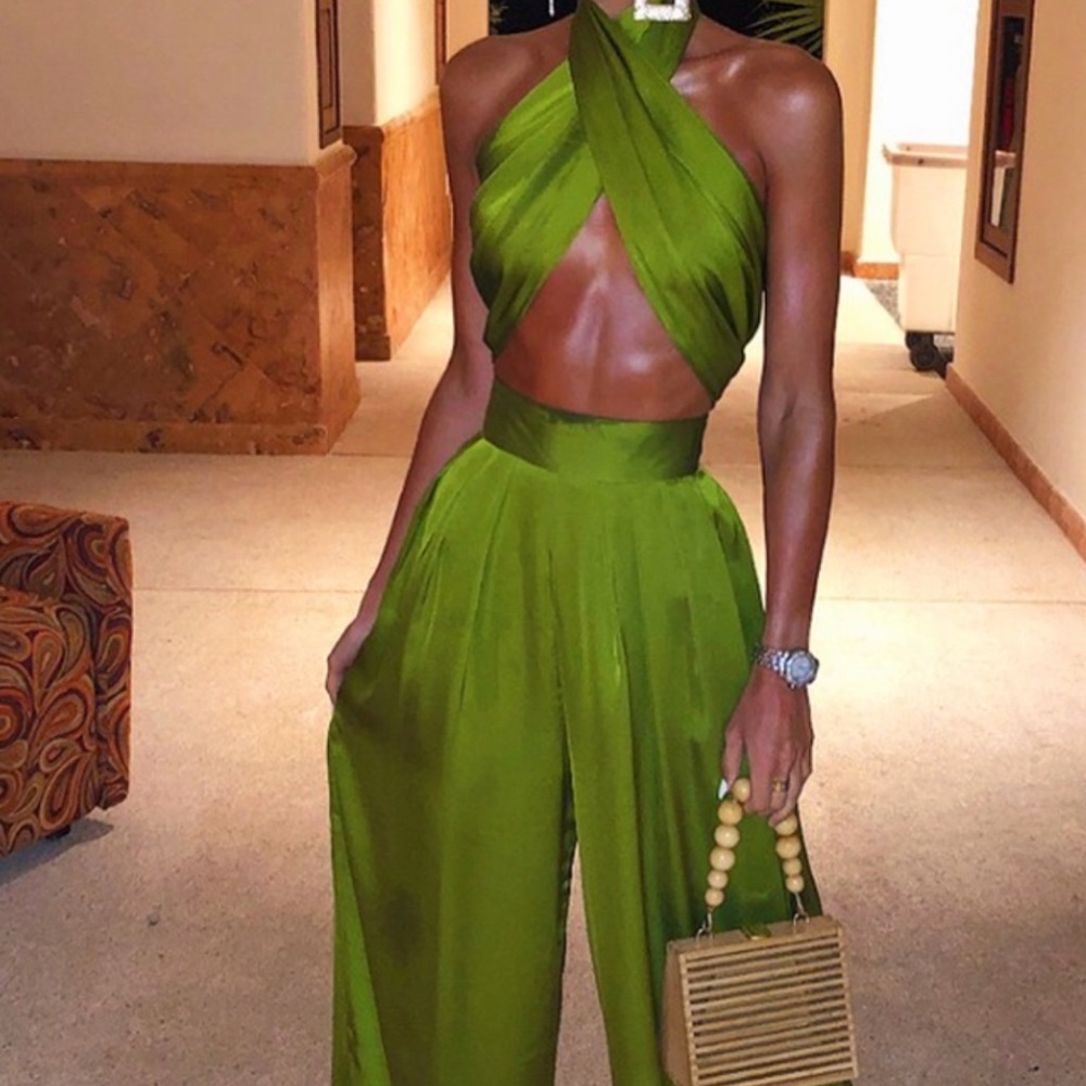 Dress Satin 2-piece.